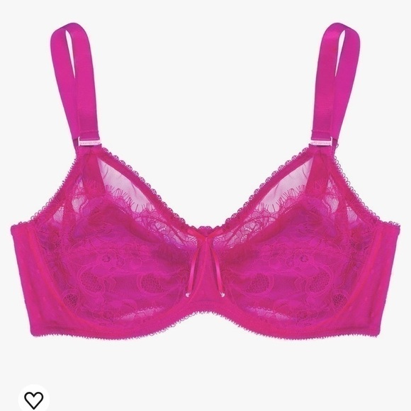 Smart & Sexy Women's Bra - Unlined Underwire, Lace & Mesh - NWOT - 38DD - Picture 3 of 3